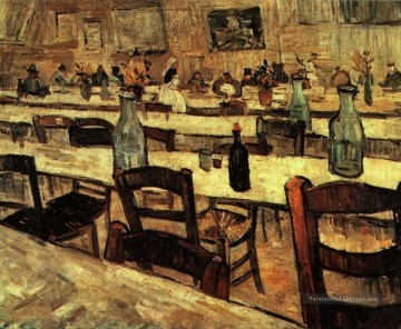 Intérieur d’un restaurant à Arles Vincent van Gogh Peinture à l'huile